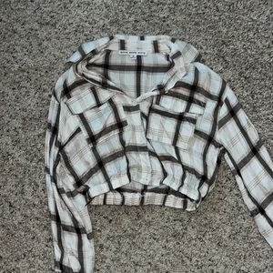 Flannel blouse
